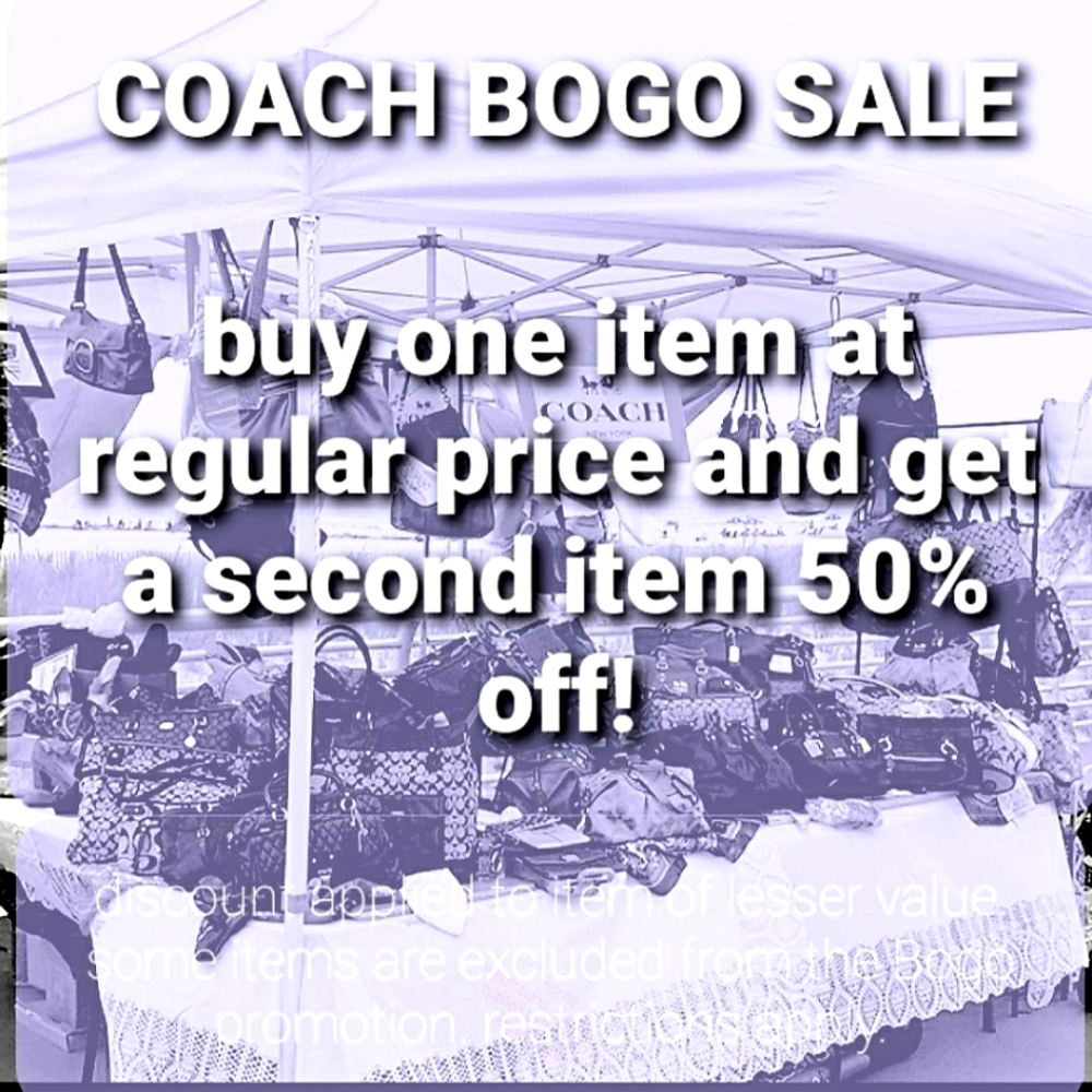 Coach BOGO 50%โ๐ - Picture 1 of 2